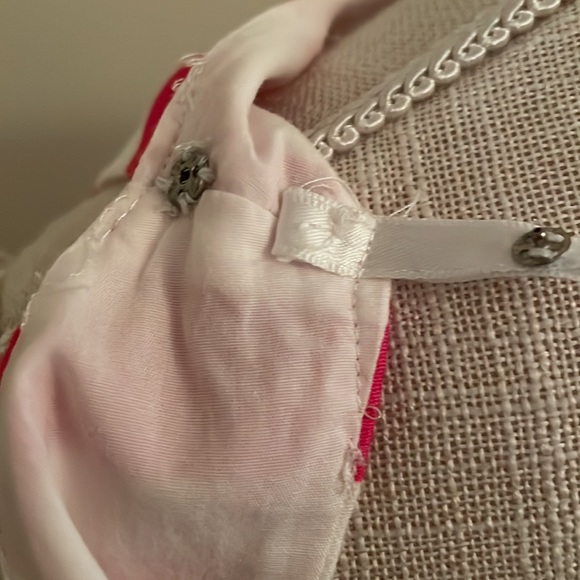 Lilly Pulitzer Pink and White Striped Eryn Dress with pockets - size 6 - Picture 7 of 12